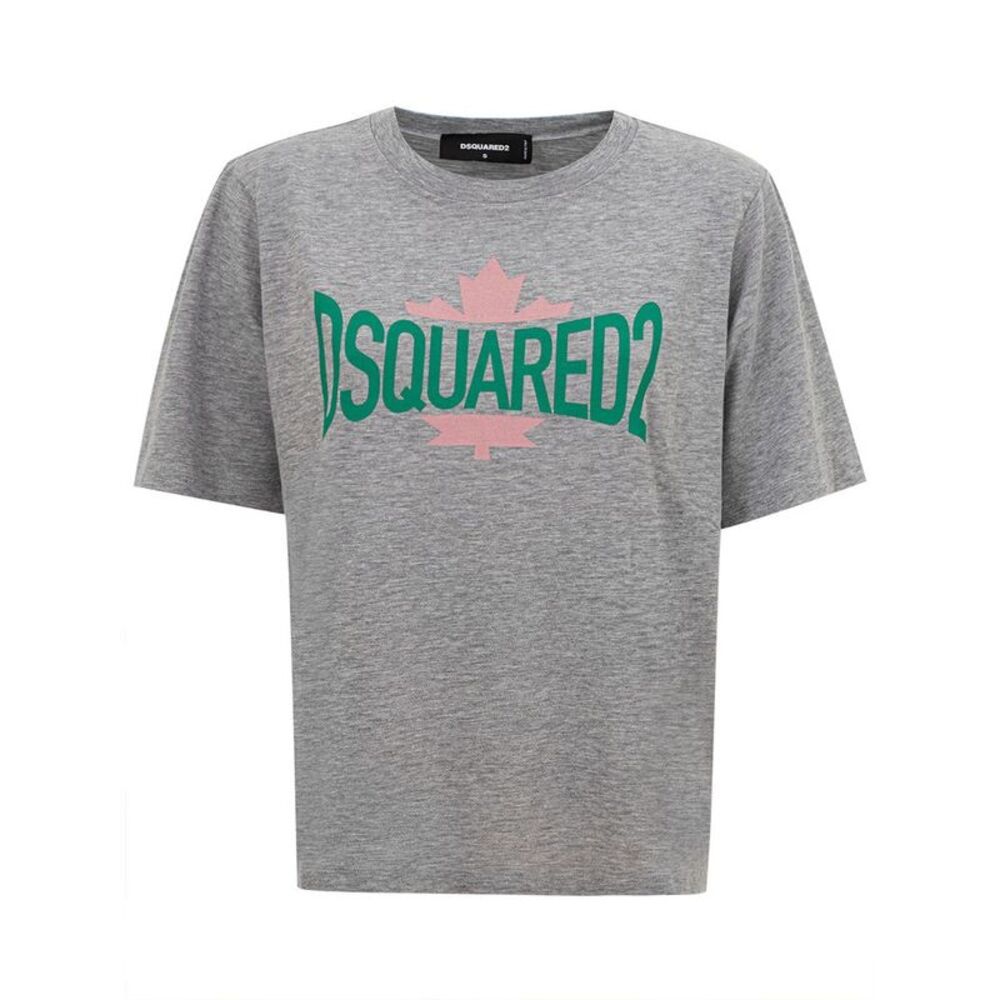 Dsquared² Gray Cotton Women's T-Shirt